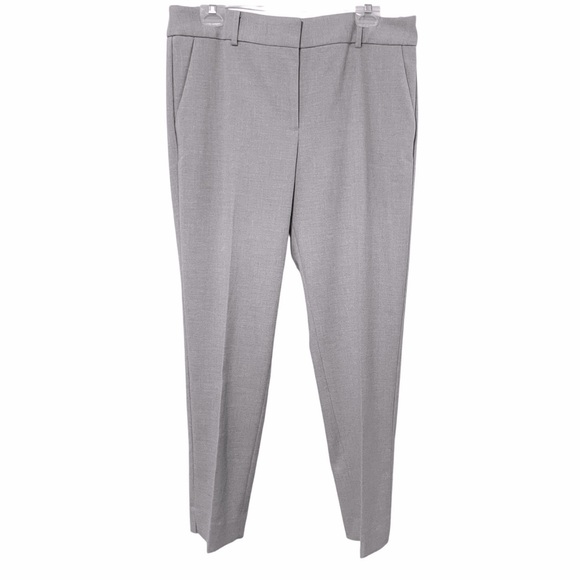 TALBOTS HAMPSHIRE ANKLE PANT - GREY size 12 - Picture 2 of 15